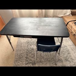 Kids School Double Desk 