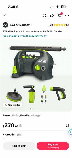 Ava go45 pressure washer