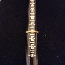 Sterling Silver and 10kt Gold Unisex Ring 