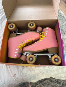 Pink impala roller skates size 7