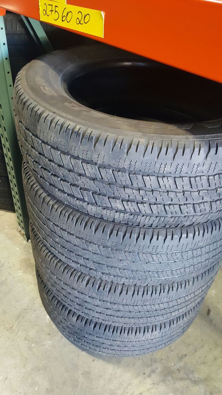 On sale now p275/60r20...