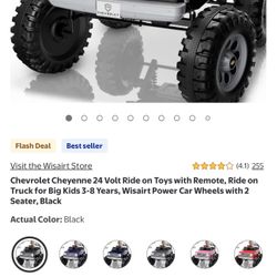Chevy Ride On Truck 24V