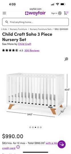 Child Craft Child Craft Soho 3 Piece Nursery Set