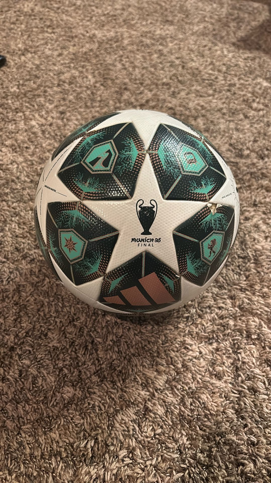 2025 Champions Leugue Ball Size 5