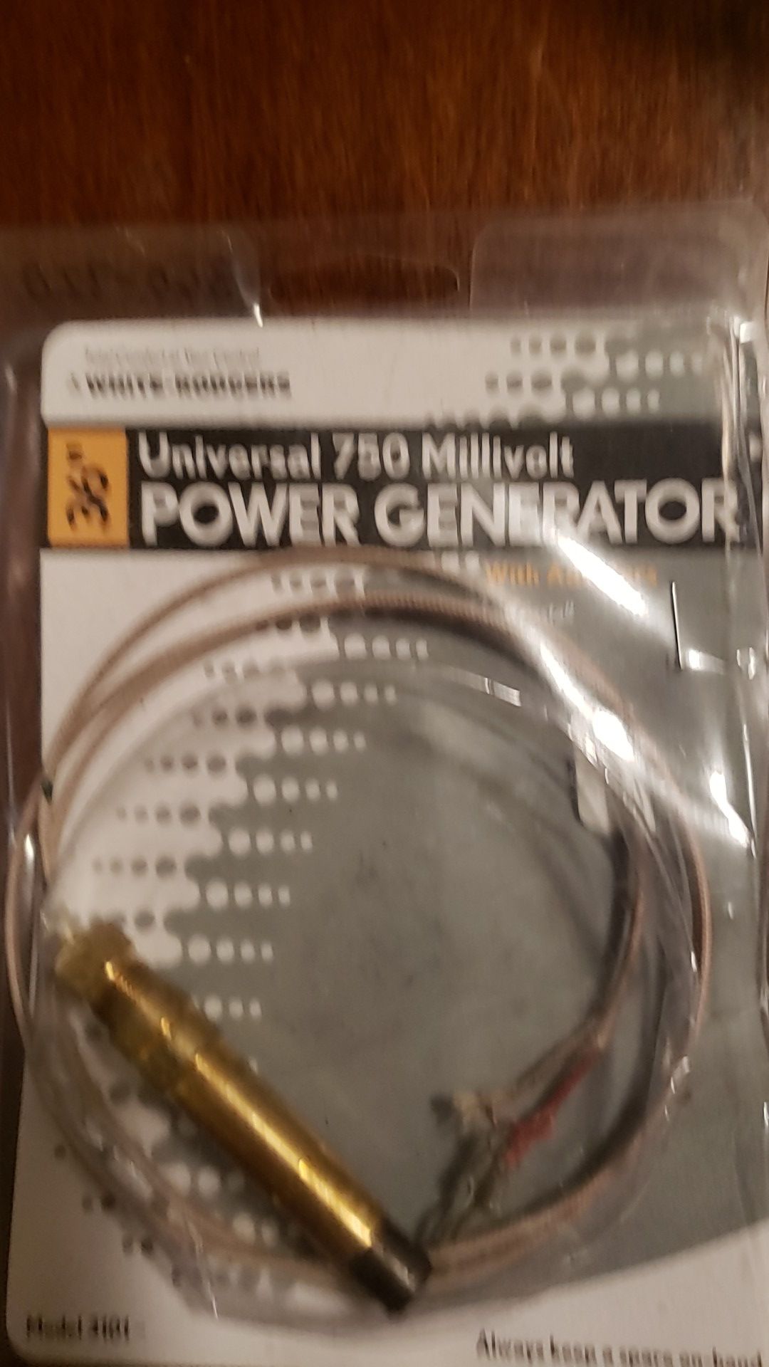 36" Universal Power Generator 750 Millivolts