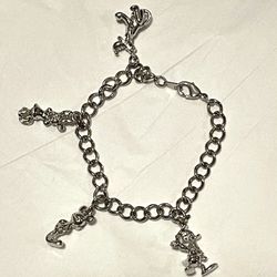 Disney Mickey Mouse Charm Bracelet Also Minnie Donald And Goofy