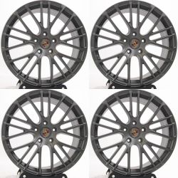 21" Staggered FORGED Porsche Wheels Rims Set of 4 21x9.5 21x11.5 5x130