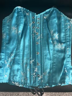 Women’s Light Blue Corset