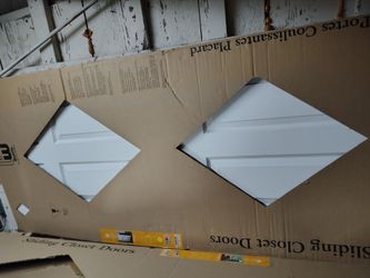 White Sliding Closet Doors