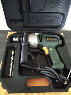 Corded Drill - Black & Decker Quantum Pro