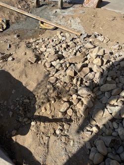 Free rocks and free dirt