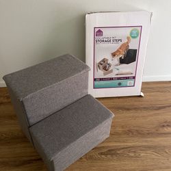 COLLAPSIBLE PET STORAGE STEPS