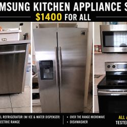 Samsung kitchen appliance Set