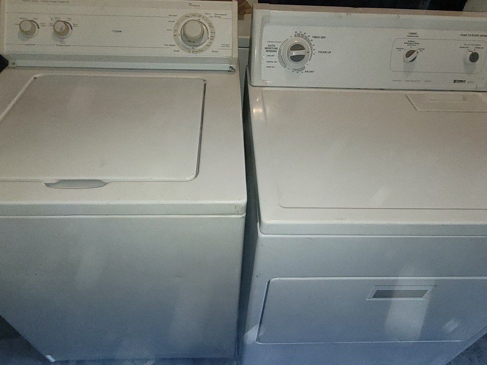 Washing Machine And Dryer Set 