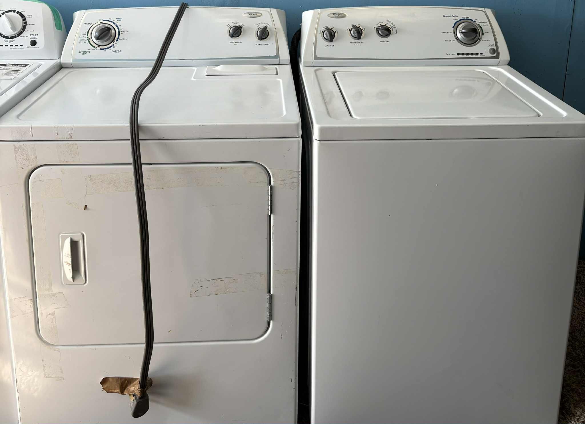 Whirlpool Heavy Duty Washer & Electric Dryer