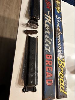 Antique door push PARTS