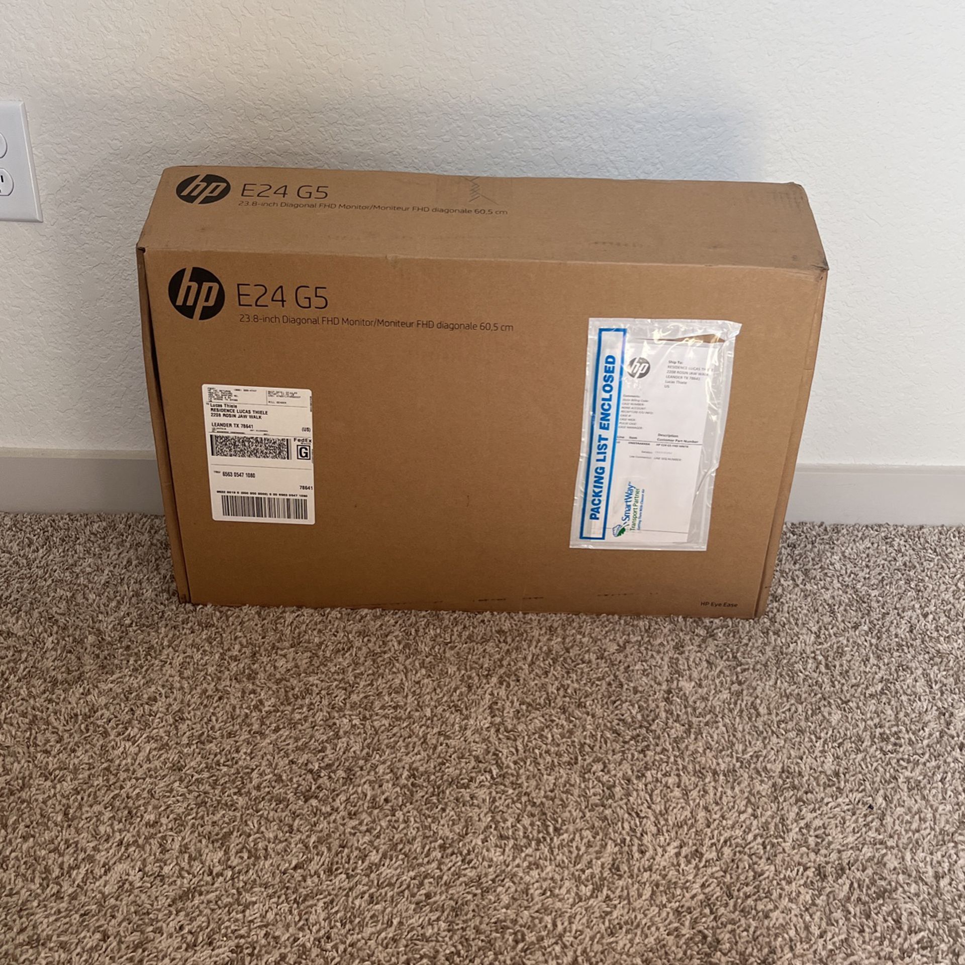 HP E24 G5 Monitor for Sale in Leander, TX - OfferUp