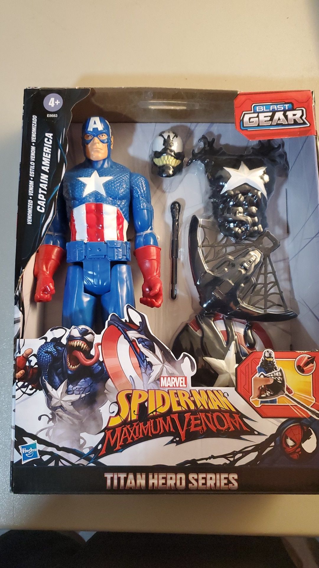 Captain America Venom - Titan Hero Series