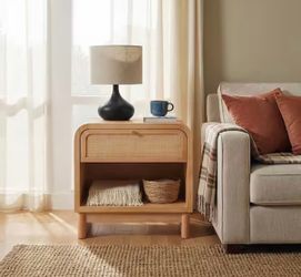 Florence Modern Curved Top Design Nightstand