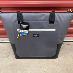 Igloo 28 cans Overland Tote Soft Sided Cooler, Gray