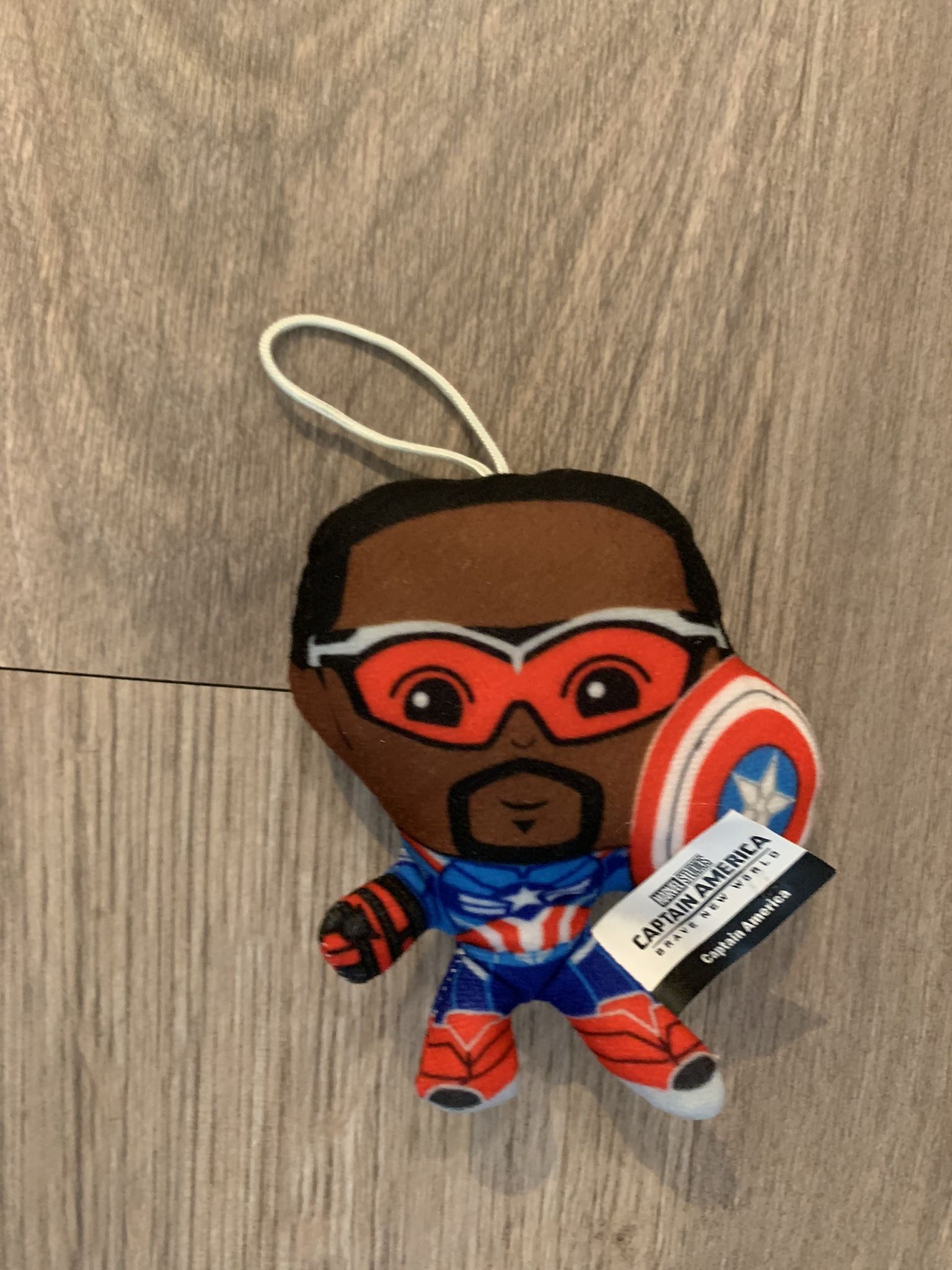 Captain America Plush Keychain