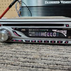 JVC KD-G220
CD receiver with MP3/WMA playback