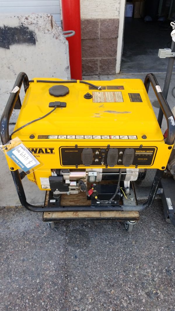 Dewalt Generator dxgnr7000 for Sale in Surprise, AZ OfferUp