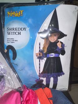 Witch costume size 3-4T