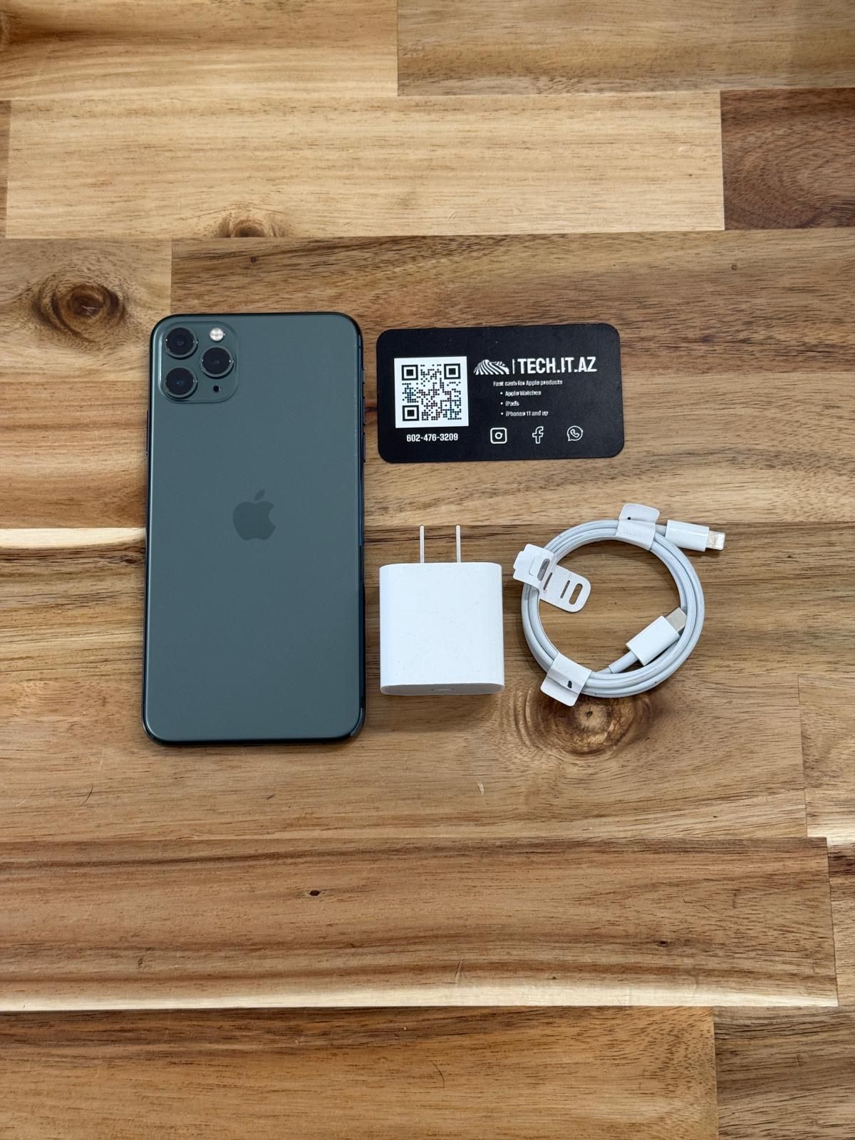 📱 iPhone 11 Pro Max | 256GB | Midnight Green | Unlocked (Any Carrier) | Black Friday Special Sale!