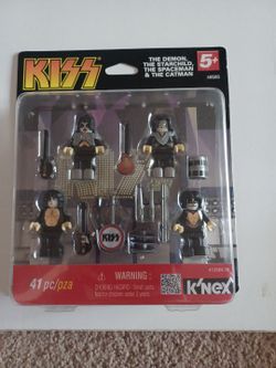 *BRAND NEW* K’nex KISS Figures Starchild Spaceman Catman Demon #48585