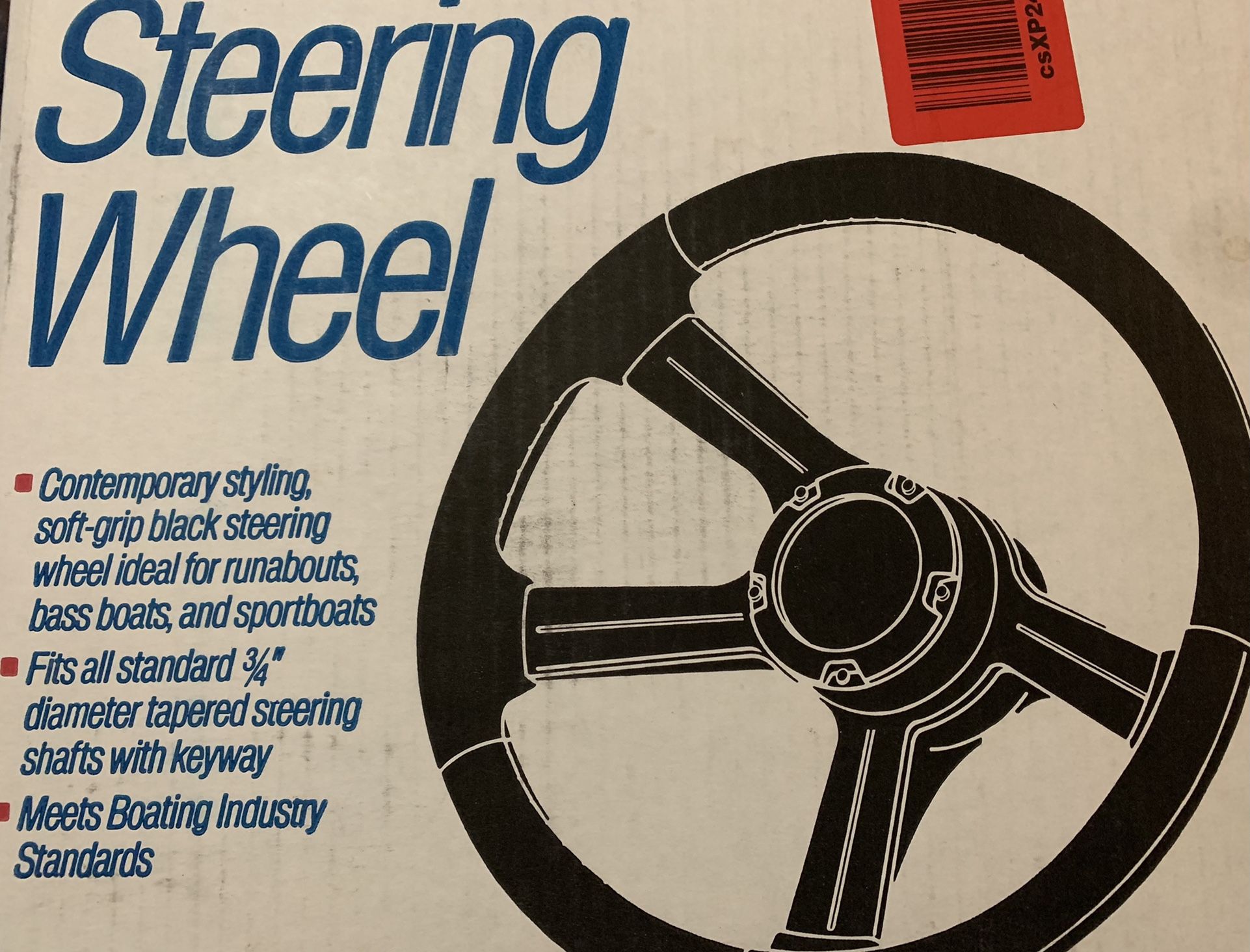 Attwood 13” Steering Wheel Soft Grip