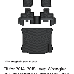 Jeep JK Wrangler Unlimited floor mats