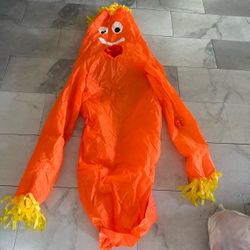Orange Monster Halloween Costume