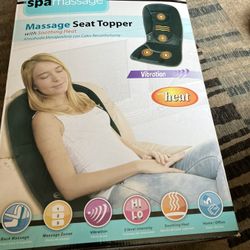 Massage Seat Topper $20