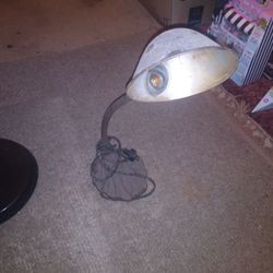 "Vintage" Lamp With (Original) Chord..."VERY" Old And Collectible 