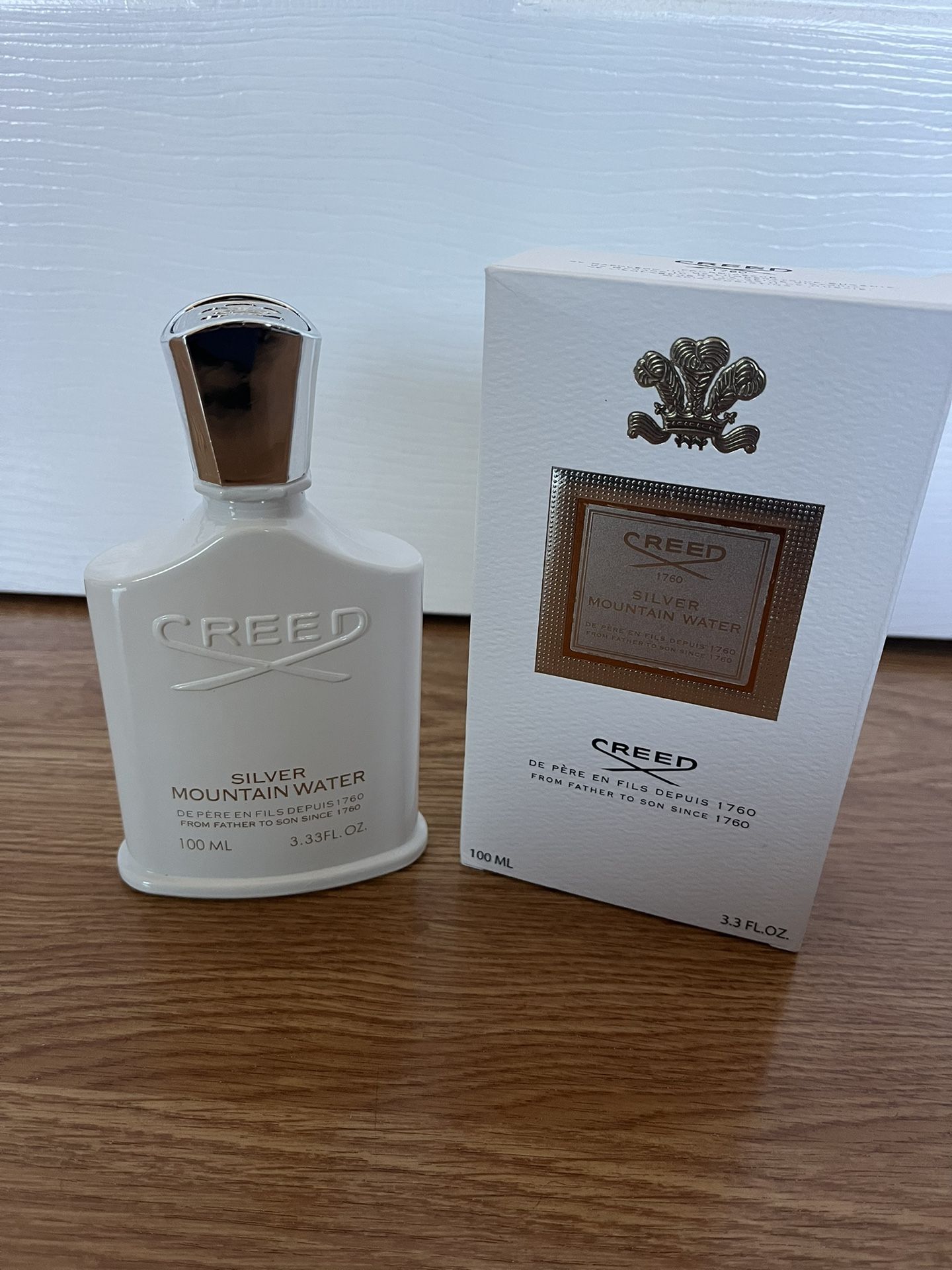 Creed silver mountain water