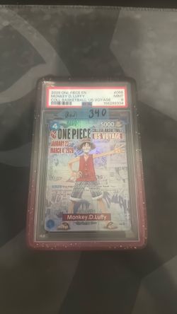 Monkey D Luffy Basketball Promo PSA 9