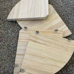 4 Corner Wall Shelves 