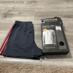 Medium Shirt And Large Shorts 