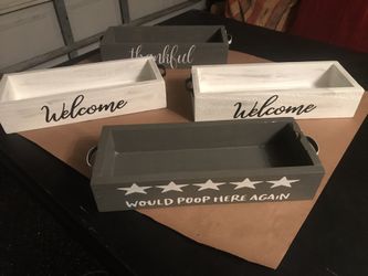 Custom Handmade Solid Wood Organizers.