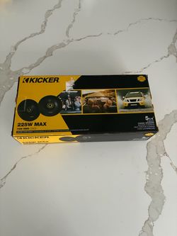 KICKER CSC5 5.25in Coaxial Car Speakers 75W RMS Pair MPN 46CSC54
