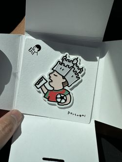 Hey Tea World Cup Magnet - Portugal