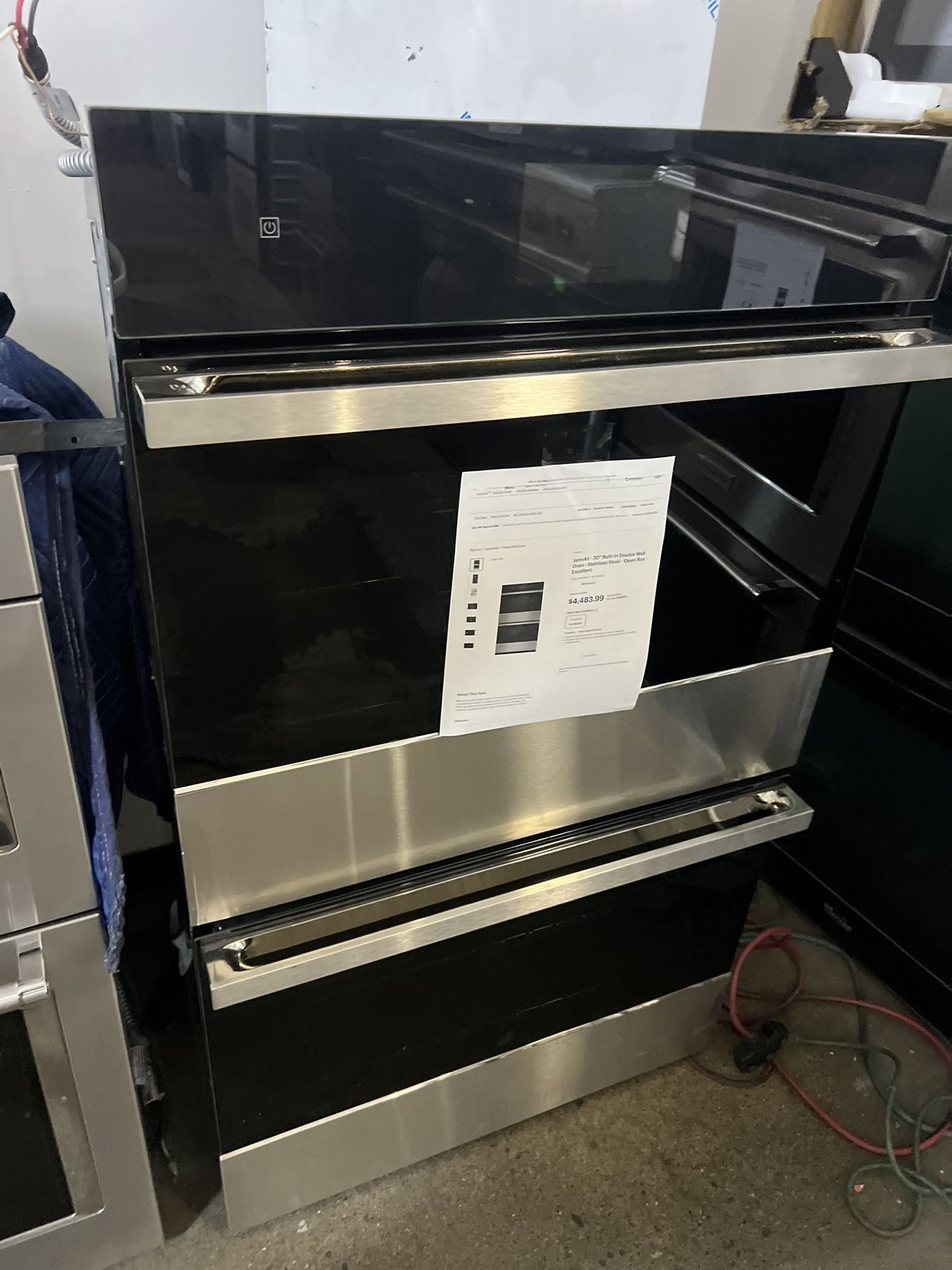 Jenn Air 30” Double Oven Combo 2024