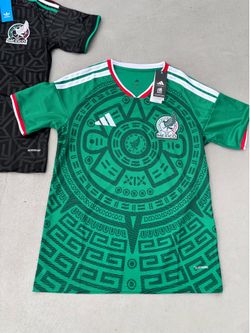AUTHENTIC Adidas Green Mexico 🇲🇽 Soccer Jersey 🔥🔥 FIFA World Cup