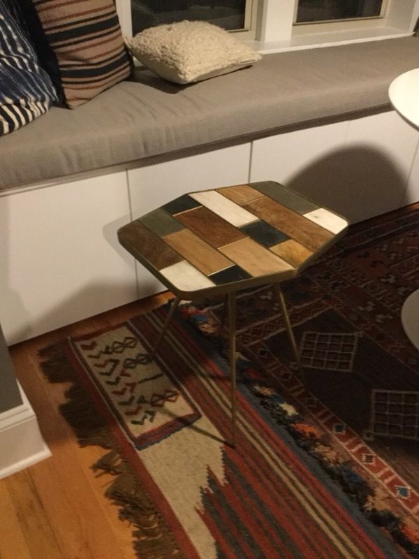 West Elm........Roar + Rabbit Patchwork Side Table
