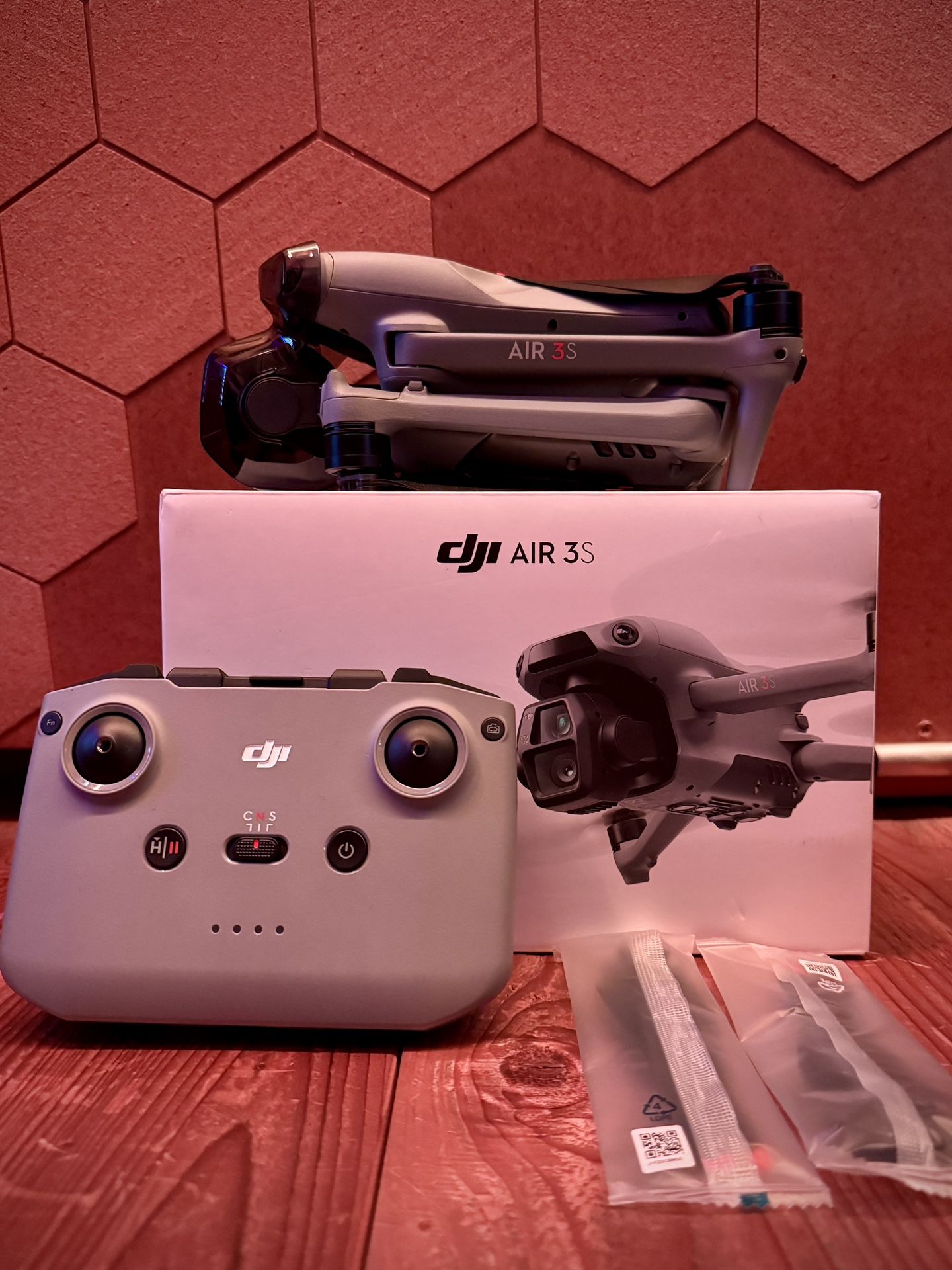 DJI AIR 3S + Accessories -BRAND NEW