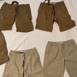 Five Pairs Of Aeropostale Men’s Shorts Size 30