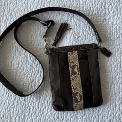 Coach Brown Crossbody Bag 