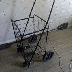 BLACK FOLDING CART $40