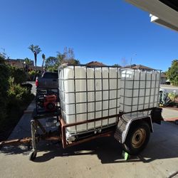 IBC Tote Water Trailer